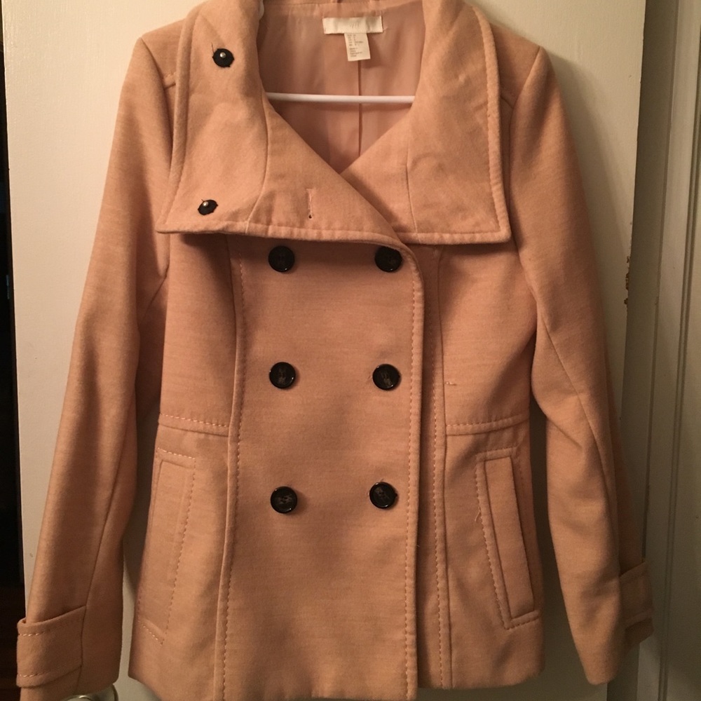 Dusty Rose H&M Peacoat